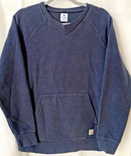 R. NewBold Ribbed Crewneck Sweatshirt Black S...