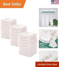 30 Ultra-Absorbent Baby Face Towels - Perfect for Sensitive Skin Travel
