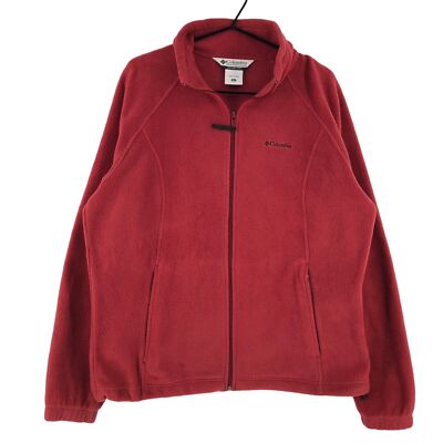 COLUMBIA Full Zip Strickjacke Fleece Damen Größe XL