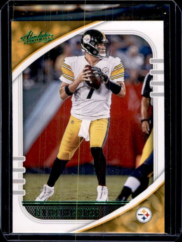 2020 Panini Absolute - #54 Ben Roethlisberger GREEN