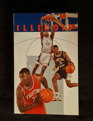 1992-93 University of Illinois Fighting Illini Basketball Schedule | eBay