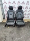 Audi A5 Coupe 2008-2012 Front seats pair leather s line black caddy t5