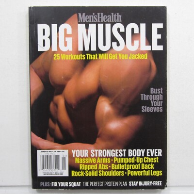 Men's Health 2017 Special Big Muscle 25 Workouts That Will Get You Jacked