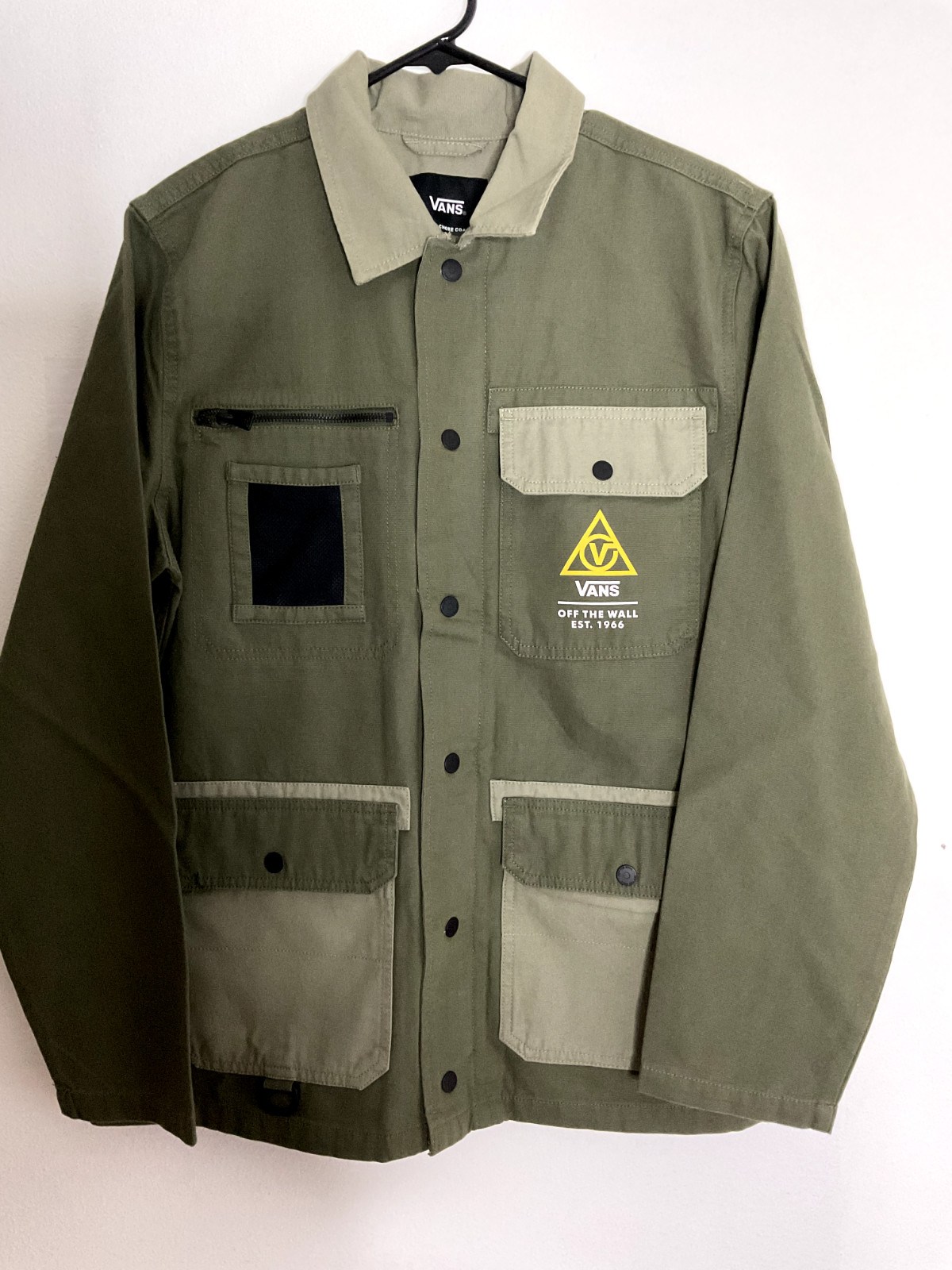 Vans 66 Men's Drill Chore Coat Military Jacket Size M