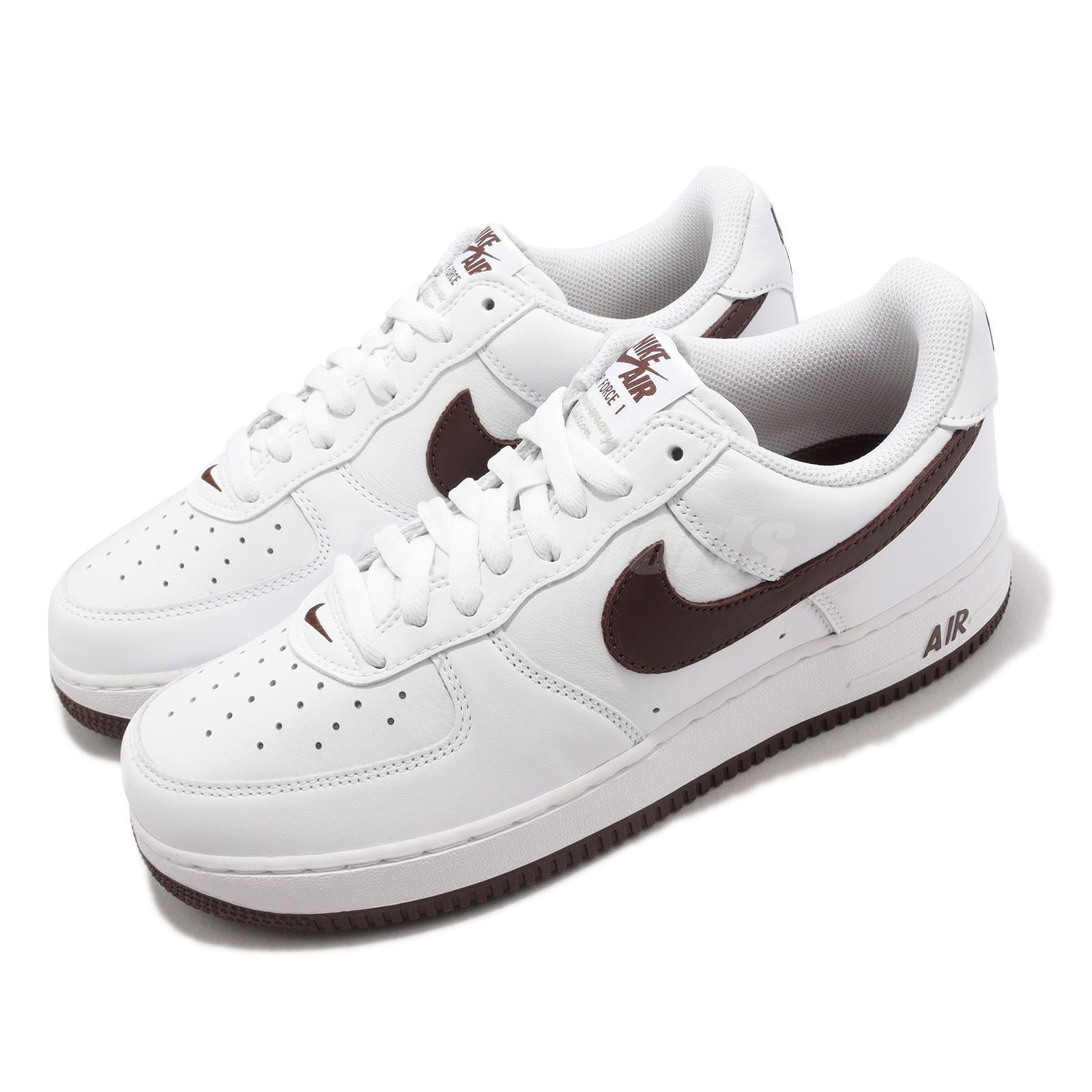 Nike Air Force 1 Low Retro Color of the Month Chocolate White Men AF1  DM0576-100
