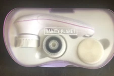VANITY PLANET Ultimate Skin Spa FACIAL CLEANSING BRUSH Purple Case NEW
