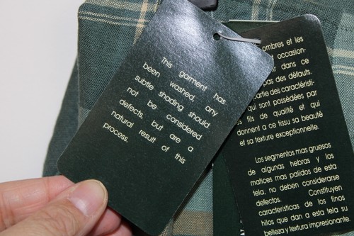 VTG NWT LAUREN Ralph Lauren Linen Tartan Maxi Skirt Indian Summer Green Wrap 4 - Picture 5 of 11