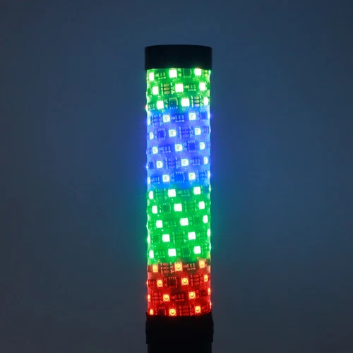 2PCS 1~3FT Spiral LED Fat Whip Light Antenna RGB Chasing For Can-am RZR UTV ATV - Picture 9 of 16