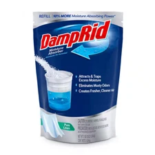 DampRid Moisture Absorber Refill, Pure Linen Scent 44 Oz. Bag, Freshness