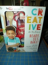 Kids Creative Kitchen Baking Set, Ready, Set, Bake Teach kids to bake NEW IN BOX