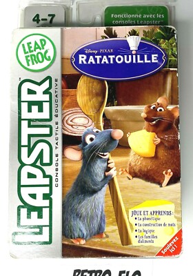 Ratatouille Disney Pixar Leapster Leap Frog - NEU - Selten