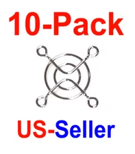 *Lot of 10* Chrome Fan Guard for 40MM Axial Fan