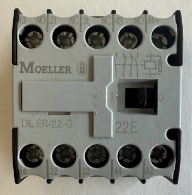 Moeller Hilfsschütz / 24V DC / 2x NO / 2x NC / DIL ER-22-G