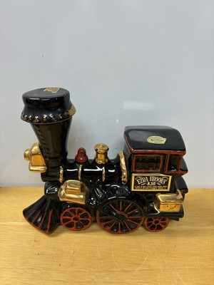 Vtg Erza Brooks 1969 IRON HORSE  Train With Box HERITAGE CHINA Decanter Empty