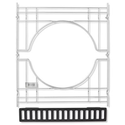Weber Crafted Genesis Inset Frame Stainless steel Multi-Purpose Rack 7677  New