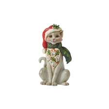 Jim Shore Mini Christmas Cat 6012961