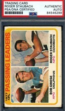 Roger Staubach Cards, Rookie Cards and Autographed Memorabilia Guide 54