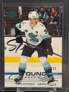 2025-26 Upper Deck Series 1 Deluxe Young Guns #209 Jani Nyman! #221/250