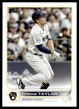 2022 Topps Update Tyrone Taylor Milwaukee Brewers #99
