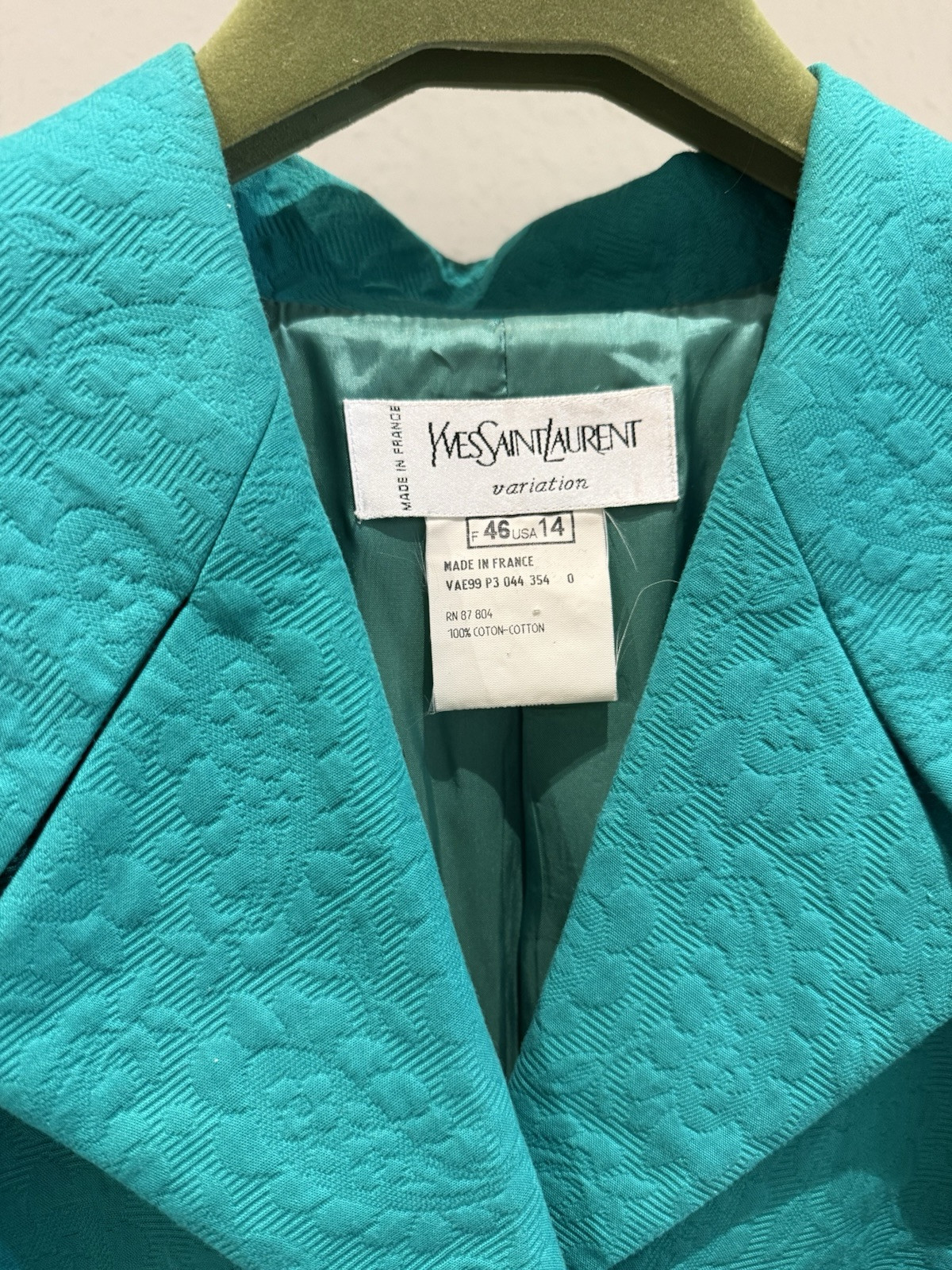 Giacca blazer vintage Yves Saint Laurent