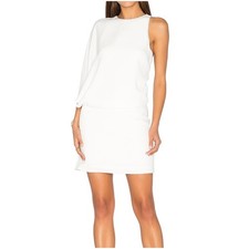 Halston Heritage Silk Blend One Shoulder Dress Size 2