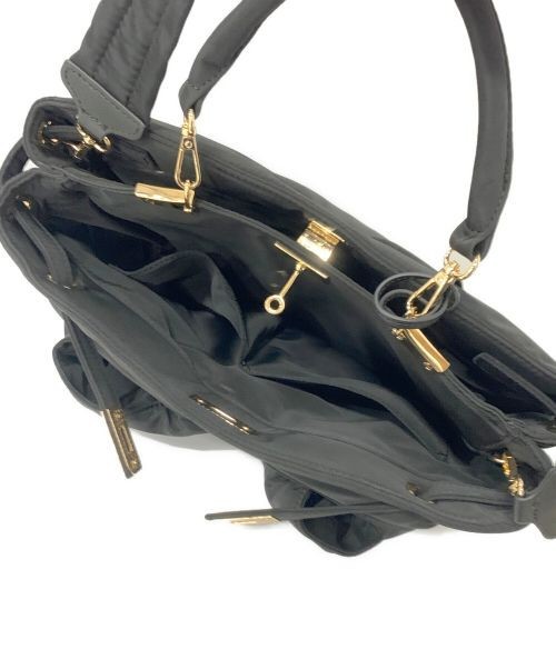 GOOD GRIEF! BELTED SHOULDER BAG / Belted shoulder bag black GOOD GRIEF! BELTED SHOULDER BAG / Belted shoulder bag black
