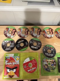 Lot Of 200+ Xbox 360 Video Games + 2 Xbox 360 Slim Consoles For Parts/Repair