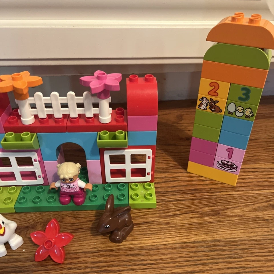 Lego Duplo All in One rosa Box voller Spaß Komplettsatz 10571 ohne Karton - Bild 3 von 3