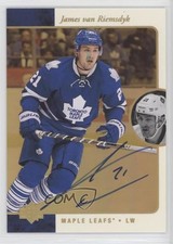 2015-16 SP Authentic 1995-96 Retro Gold James van Riemsdyk #R29 Auto 2u9