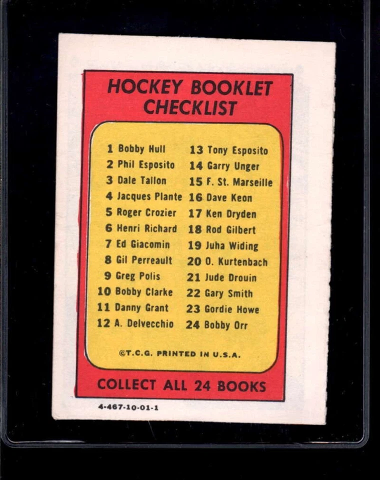 1971 Topps Booklet #22 Gary Smith   EX+ X3578217 - Image 2 of 3