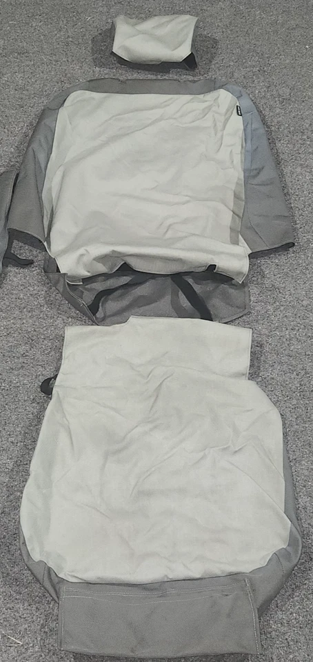 Marathon Cordura Seat Cover by Covercraft for 18-20 Ford F150, 1st Row, Two Tone Foto 4 de 4