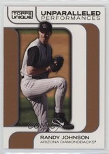 2009 Topps Unique Unparalleled Performance Select 61/99 Randy Johnson HOF 0l2