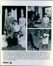 2000 New York Bowler Family Victorian Kitchen House Photo 8X10