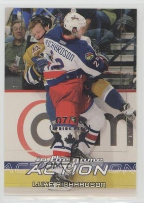 2003-04 ITG Action Spring Expo 7/10 Luke Richardson #161 2d8