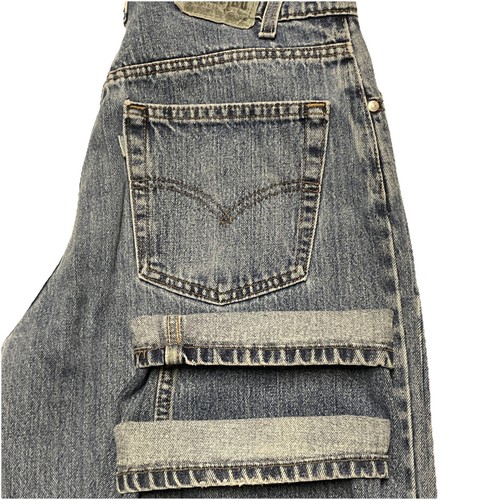 Vintage 90s Levi’s Silver Tab “Loose” Medium Wash Jeans Size 34x34 Made in USA by Levi's, Size M, $49.99 - Photo 18
