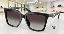MICHAEL KORS MK2256U 30058G Menaggio Black Grey Gradient 55mm Women's Sunglasses