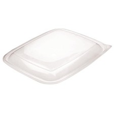 Fastpac Large Rectangular Food Container Lids 48oz - Reusable - Pack of 150