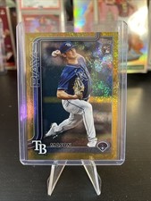 MASON MONTGOMERY 2025 Topps Series 2 Gold Foil #369 Rays /50