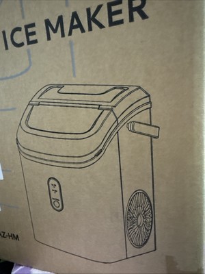 Nugget Ice Makers Countertop, Pebble Ice Maker Machine with 35lbs/24H USE