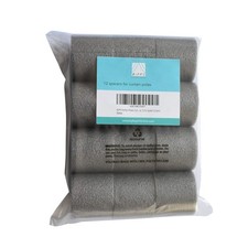 BIPPS 5cm GO BIG for Curtain Poles Up to 35mm Spacers Perfect Grey 