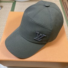 Louis Vuitton Baseball Hat Olive Green Unused Item