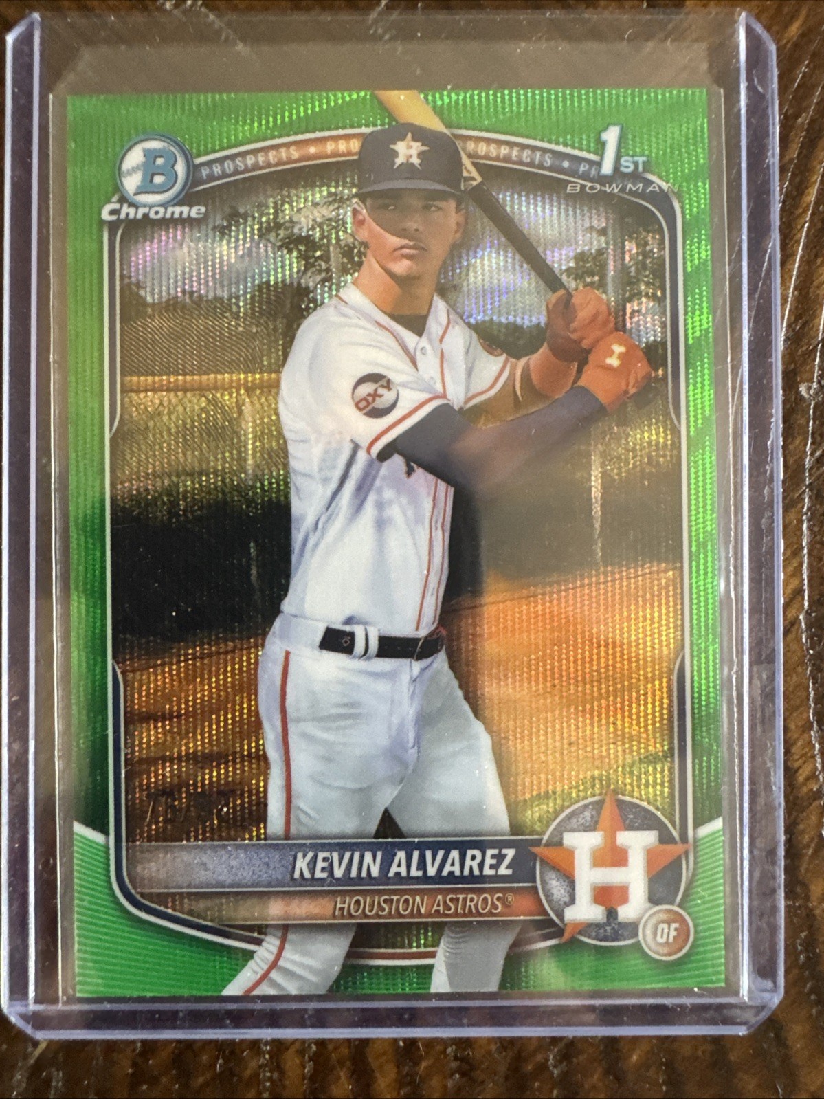 2025 Bowman Chrome Kevin Alvarez 1st Bowman Green /99