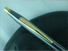 Cross Made in the USA Classic Century Titanium  23k Pen and Pencil Set 300