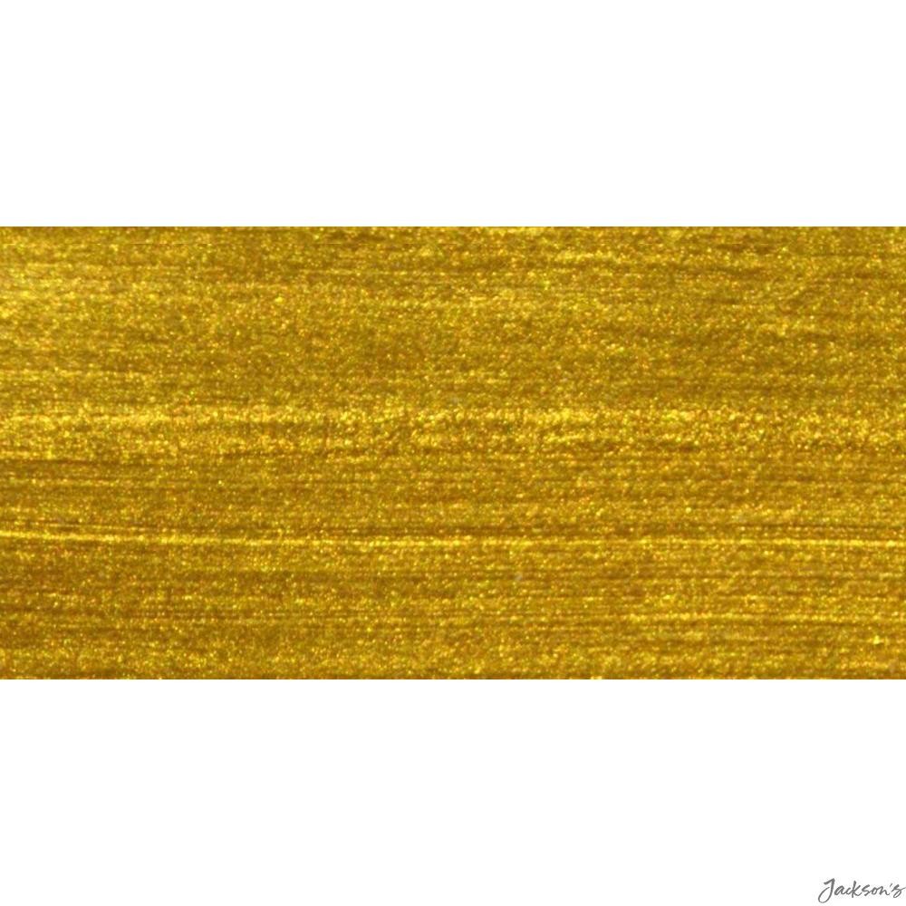Roberson Liquid Metal Acrylic Paint 30ml Yellow Gold Decorative Finish