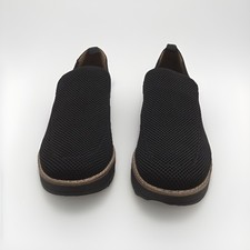 Eurosoft by Sofft Women's Walking Shoes Black Fania Knit Wedges, 7.5M, NIB