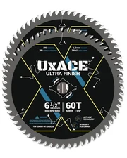 6-1/2-Inch 60-Tooth Circular Saw Blade with 5/8-Inch Arbor, Ultra Finish Wood