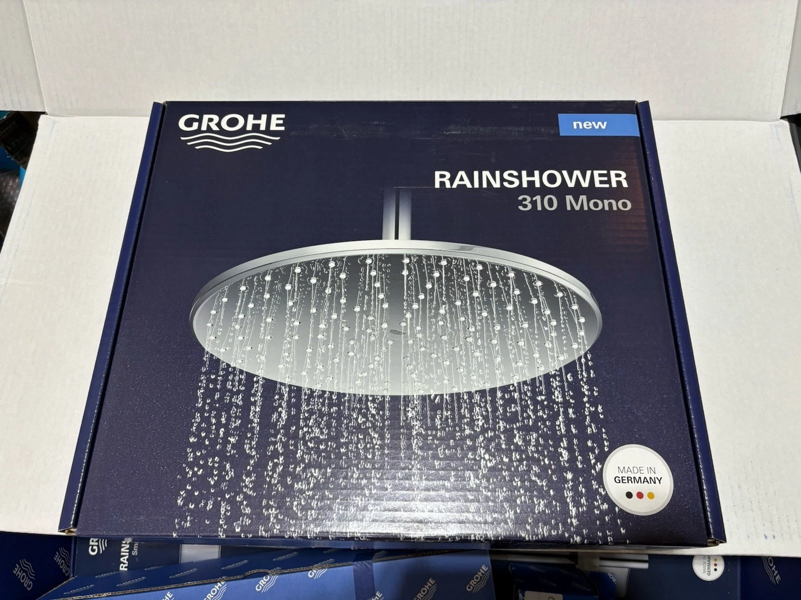 GROHE 26569000 - Rainshower Mono 310 Shower Head, Starlight Chrome