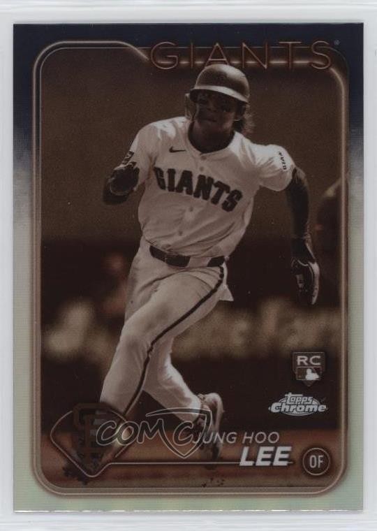 2024 Topps Chrome Sepia Refractor Jung Hoo Lee #201 Rookie RC