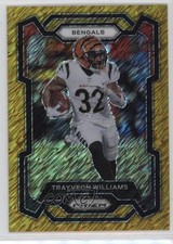 2023 Panini Prizm Gold Shimmer Prizm 2/10 Trayveon Williams #59 00ws