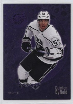 2022 Skybox Metal Universe Purple Spectrum FX 115/199 Quinton Byfield #21 1s92